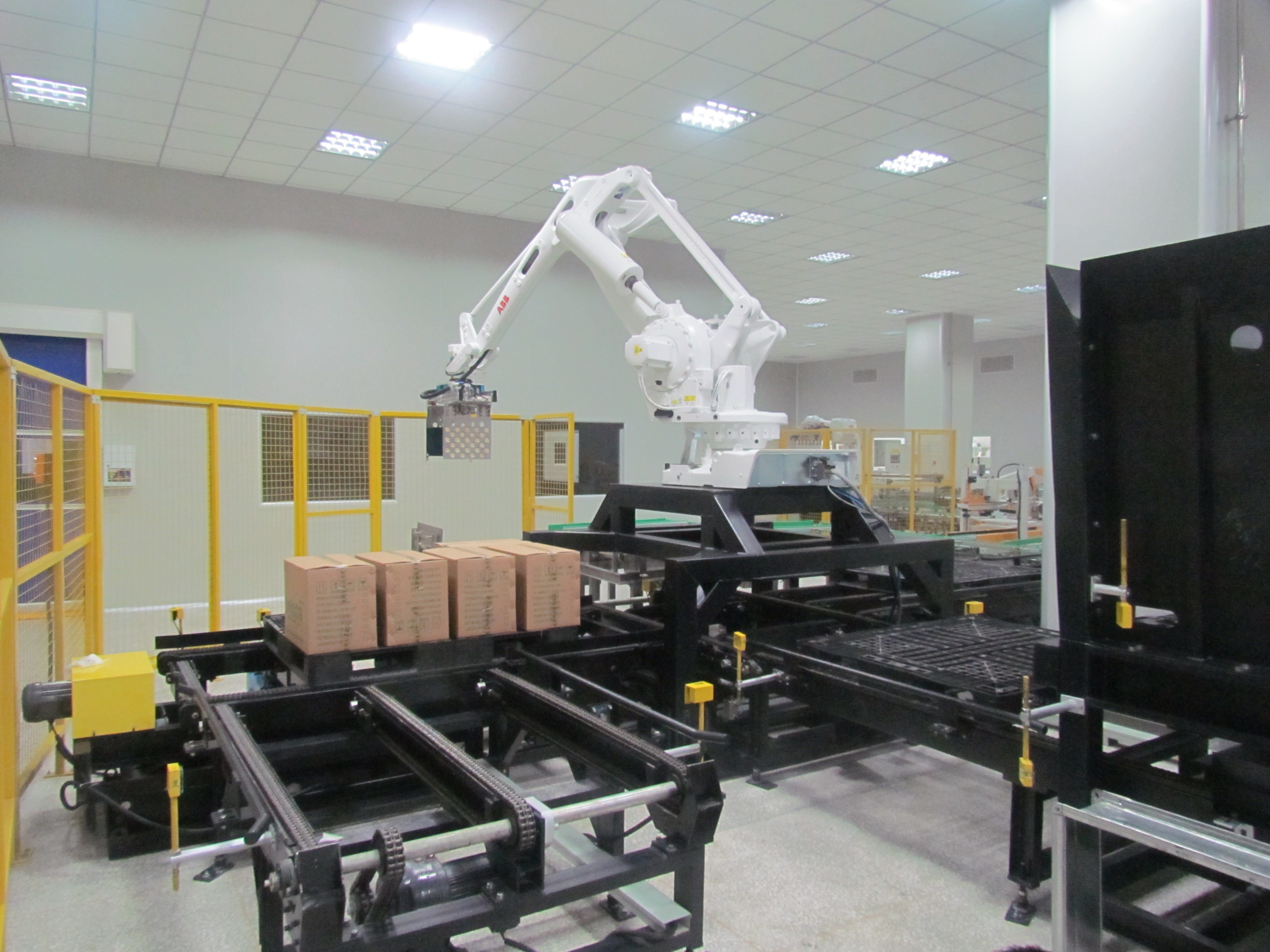 智能機(jī)器人碼垛系統(tǒng)