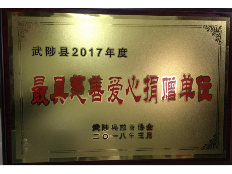 河南聖博中藥產(chǎn)業(yè)有限公司榮獲“最具慈善愛心捐贈(zèng)單位”榮譽(yù)