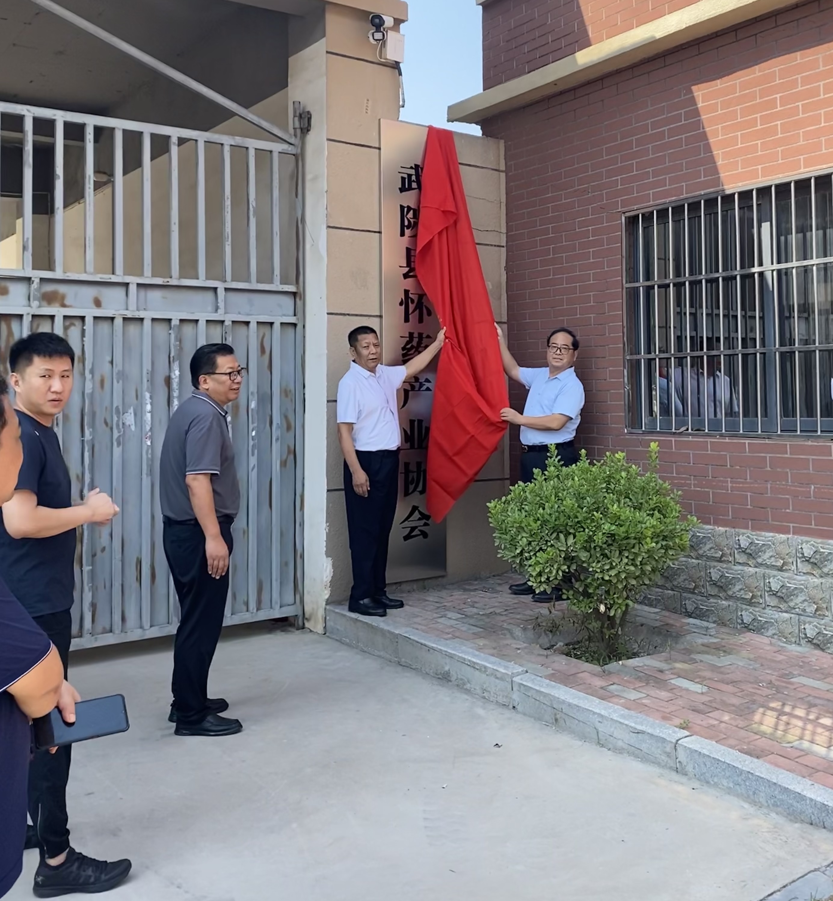 “發(fā)展懷藥  共享藍(lán)圖”——武陟縣懷藥產(chǎn)業(yè)協(xié)會(huì)揭牌儀式圓滿舉辦